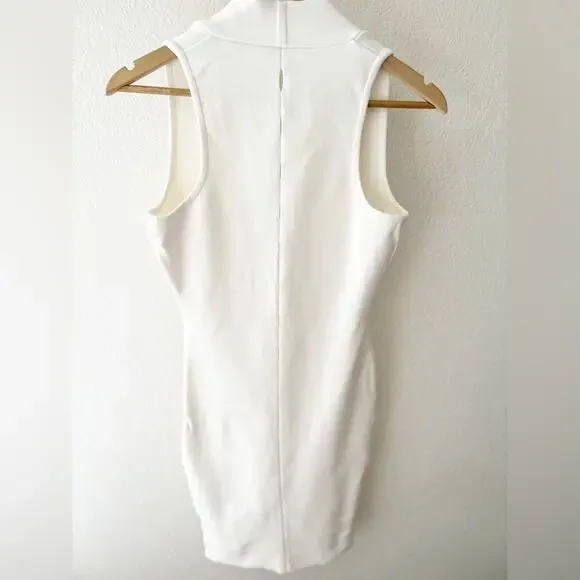 Alexander Wang White Cutout Knit Bodycon Mini Dress Size Small -  threedaughtersproperties.com